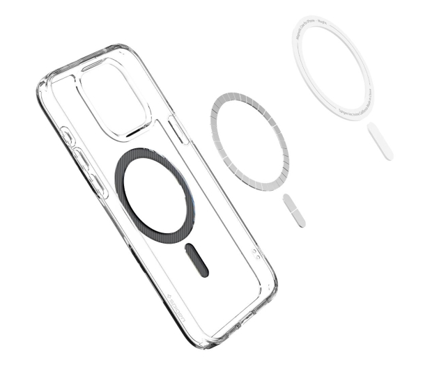 SPIGEN Ultra Hybrid Mag Magsafe do iPhone 15 Pro carbon fiber ACS06717 - 1178925 - zdjęcie 6